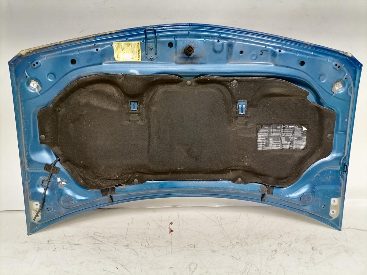 Renault Megane 2 original Motorhaube TERNA Blue Extrem Bj.2007